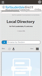 Mobile Screenshot of directory.fortlauderdaledirect.info