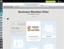 Tablet Screenshot of members.fortlauderdaledirect.info